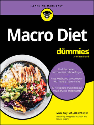 cover image of Macro Diet For Dummies
